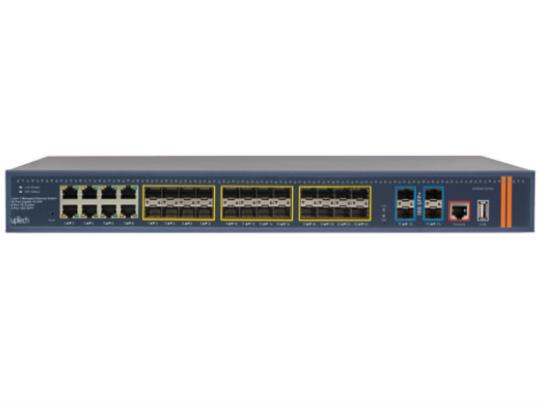 Uptech SW30248-GSTC4X 24 Port 1000Base-X SFP 8 Port 100/1000Mbps Combo